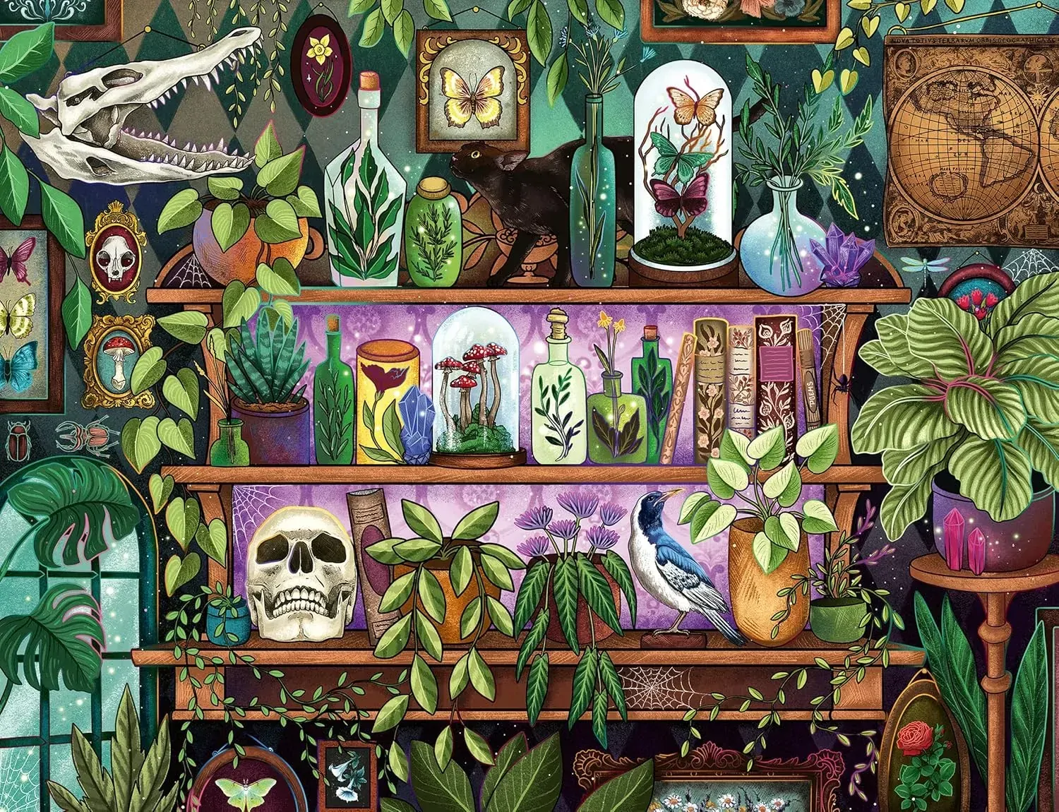 A Witch's Favourite Things Jigsaw Puzzle 2000pc