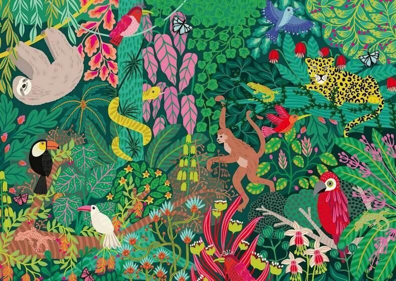 Magical Rain Forest Jigsaw Puzzle 1000pc