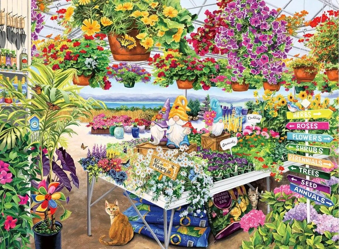 Glorious Garden Centre Jigsaw Puzzle 500pc