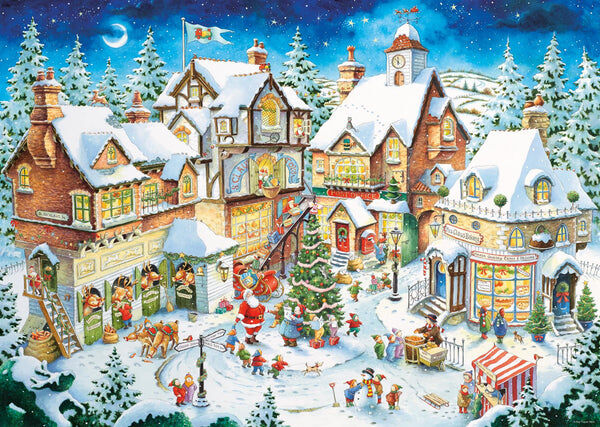 Christmas Village Jigsaw Puzzle 1000pc