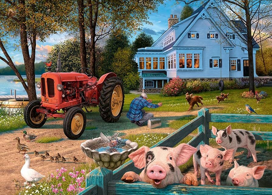 Country Life Jigsaw Puzzle 300pc