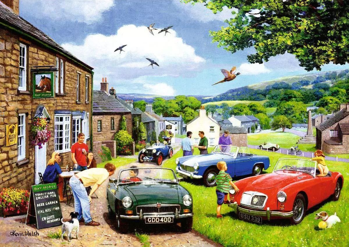 Leisure Days No.11 - A Day in the Dales Jigsaw Puzzle 1000pc