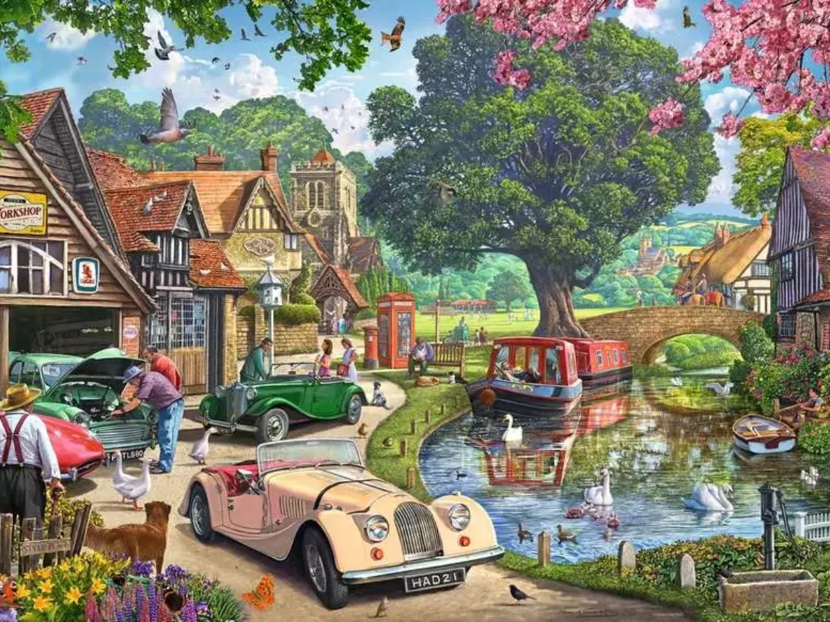 Days Gone by Jigsaw Puzzle 1000pc