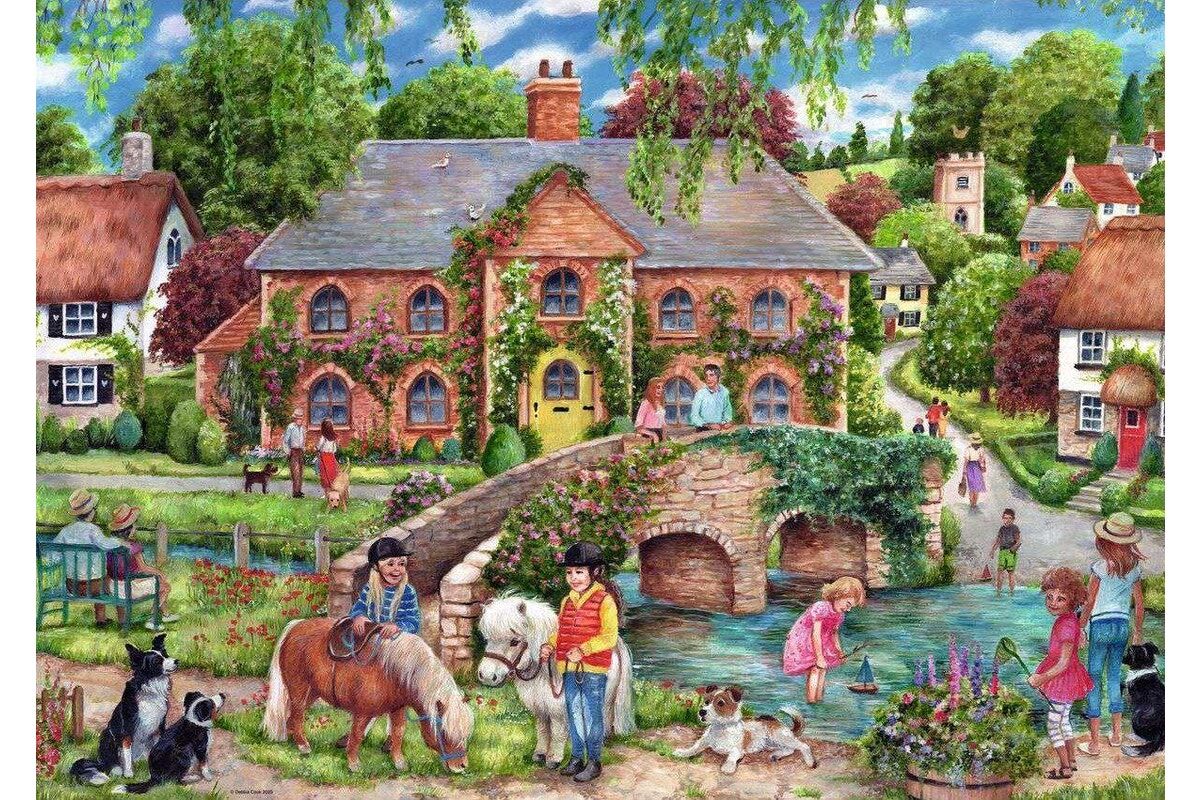 Village Life Jigsaw Puzzle 1000pc
