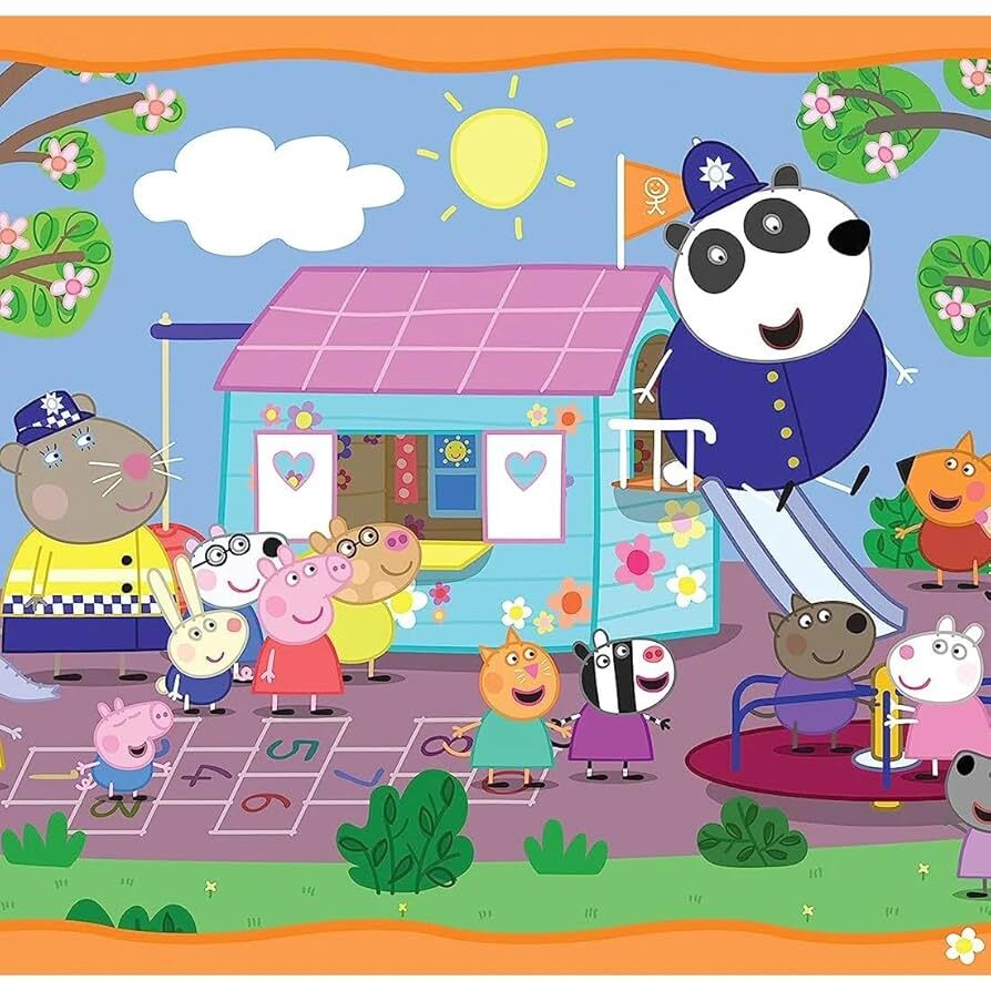Peppa Pig Clubhouse Giant Floor Jigsaw Puzzle 24pc