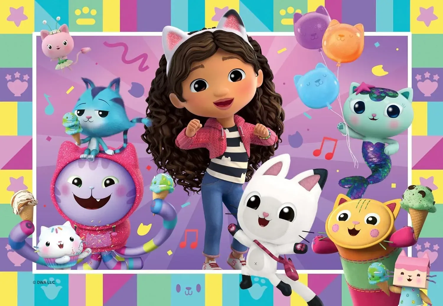 Gabby's Dollhouse Let's Celebrate! Jigsaw Puzzle 35pc