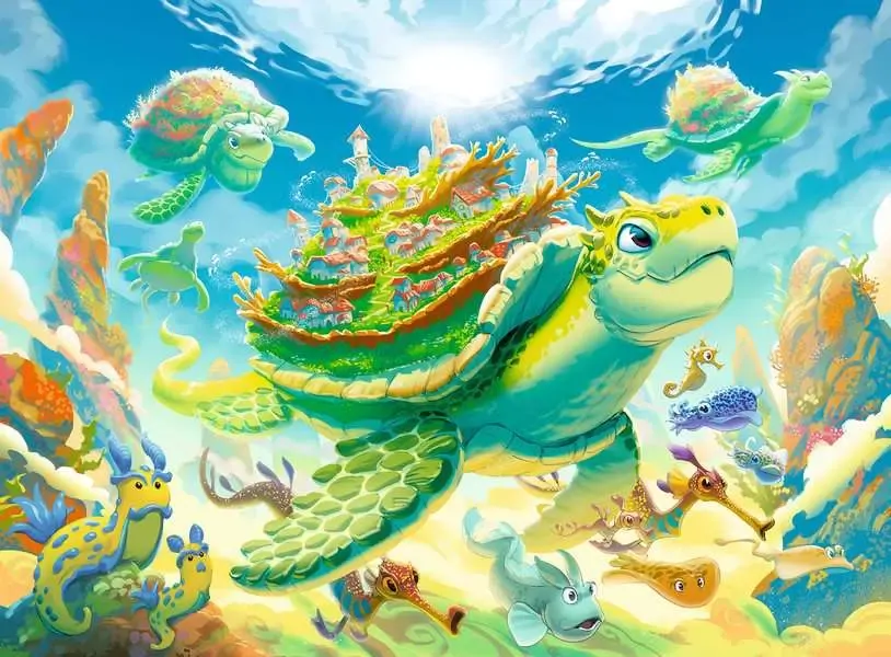 Magical Underwater World Jigsaw Puzzle 200pc