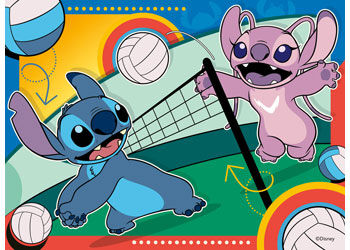 Disney Stitch 4  Jigsaw Puzzles 12/16/20/24pc