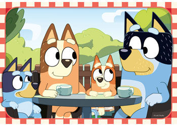 Bluey Jigsaw Puzzles 2x12pc