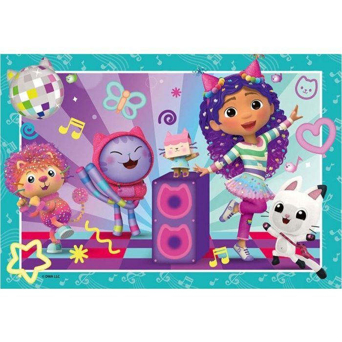 Gabby's Dollhouse Jigsaw Puzzle 2x24pc