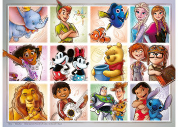 Disney Multicharacter Jigsaw Puzzle 100pc