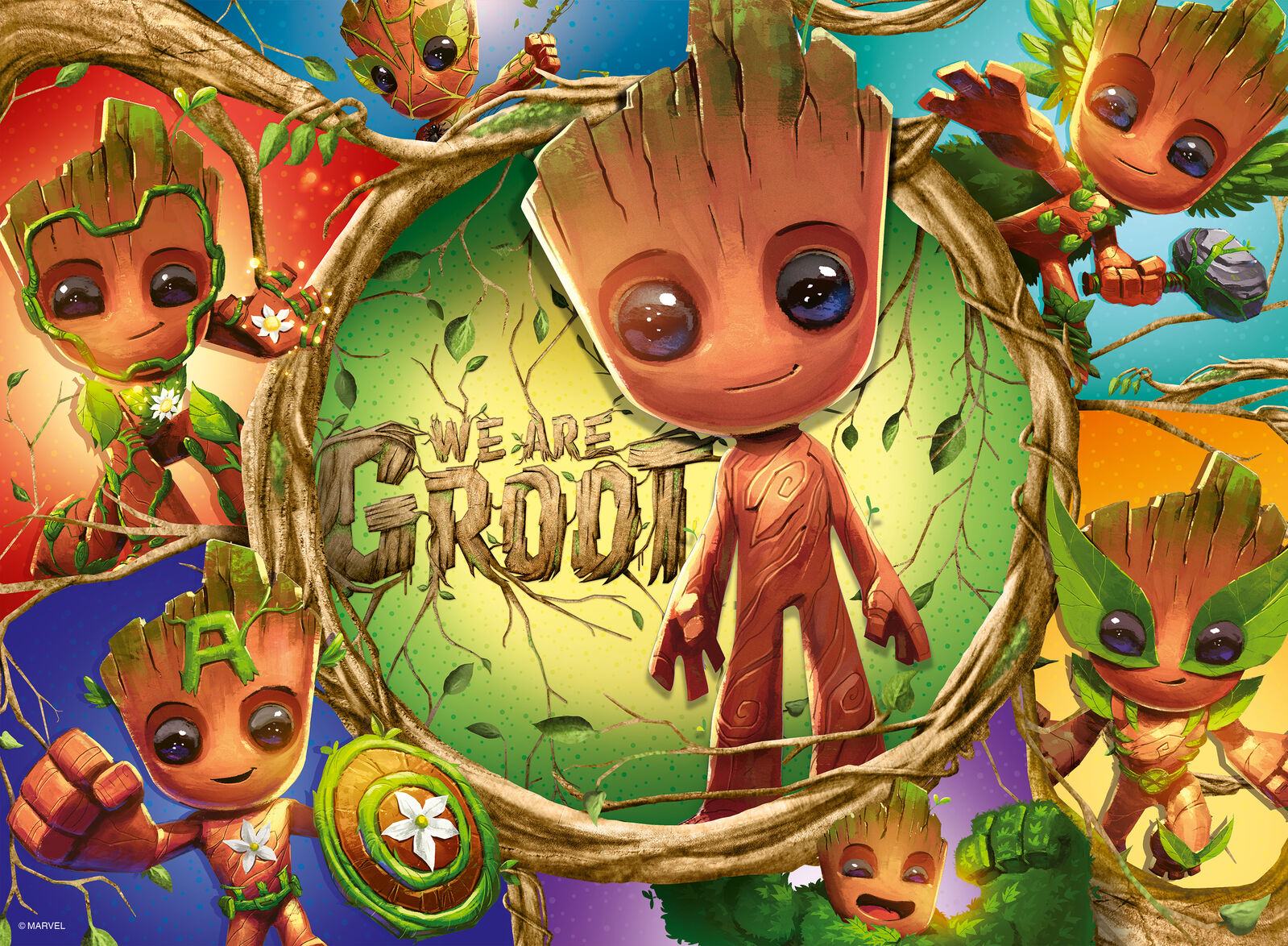 Marvel Groot Jigsaw Puzzle 100pc