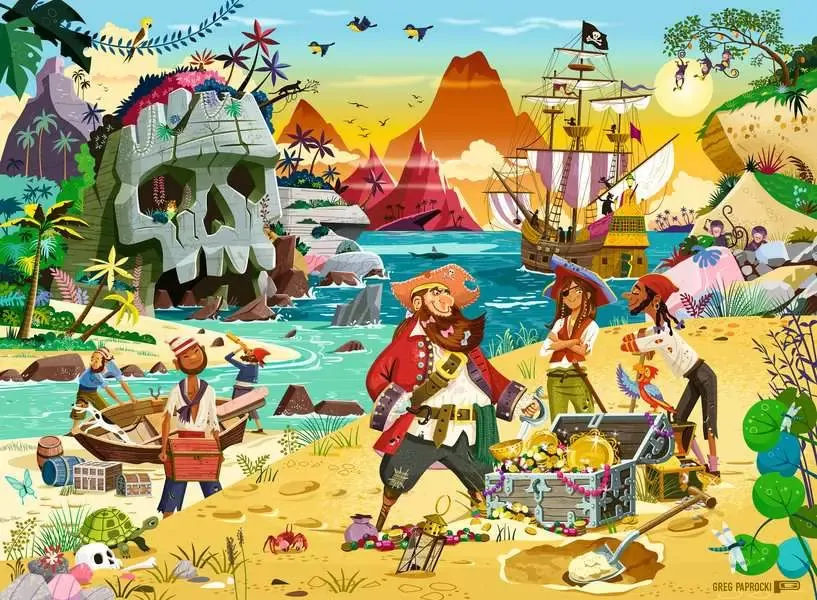 Treasure! Jigsaw Puzzle 100pc