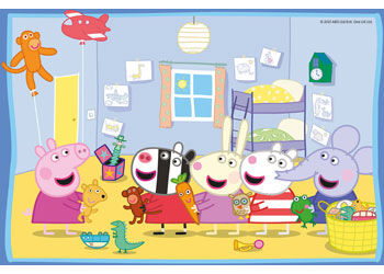 Peppa's Adventures Jigsaw Puzzle 2x12pc