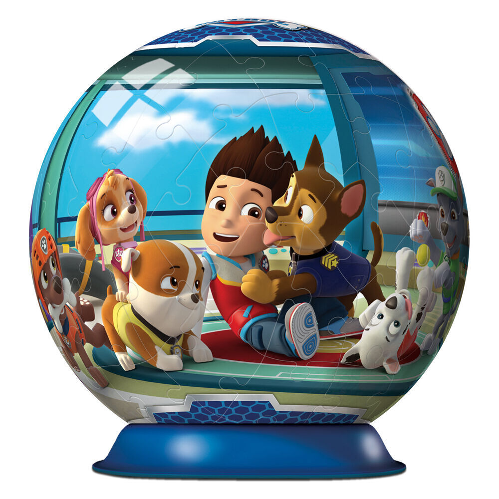 3D Puzzleball Paw Patrol Jigsaw Puzzle 72pc