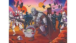 Ravensburger: Star Wars - The Mandalorian Face-Off 200pc