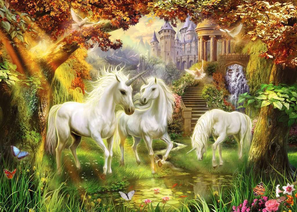 Ravensburger: Unicorns in the Forest 1000pcs