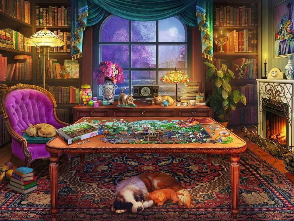 Puzzler's Place Jigsaw Puzzle 750pc Large Format
