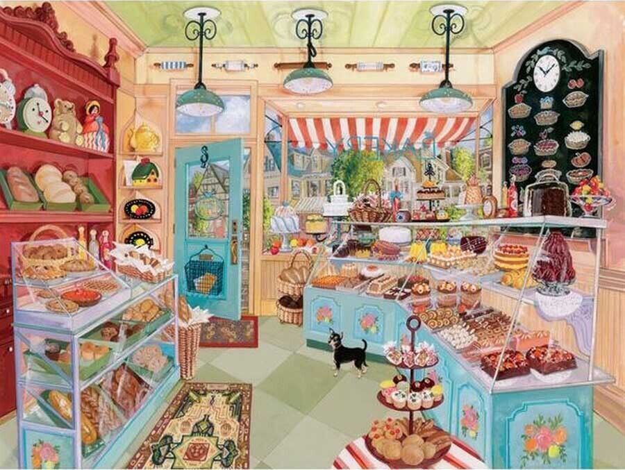 Corner Bakery Jigsaw Puzzle 750pc Large Format