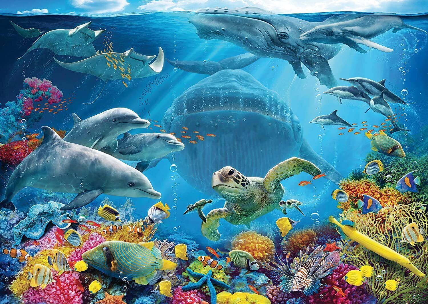 Life Underwater Jigsaw Puzzle 300pc Large Format