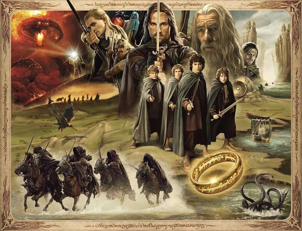 Ravensburger: Lord of the Rings - The Fellowship of the Ring 2000pc