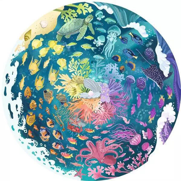 Circle of Colours: Ocean Jigsaw Puzzle 500pc