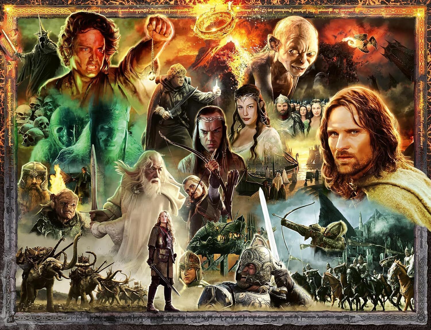 Ravensburger: Lord of the Rings - The Return of the King 2000pc