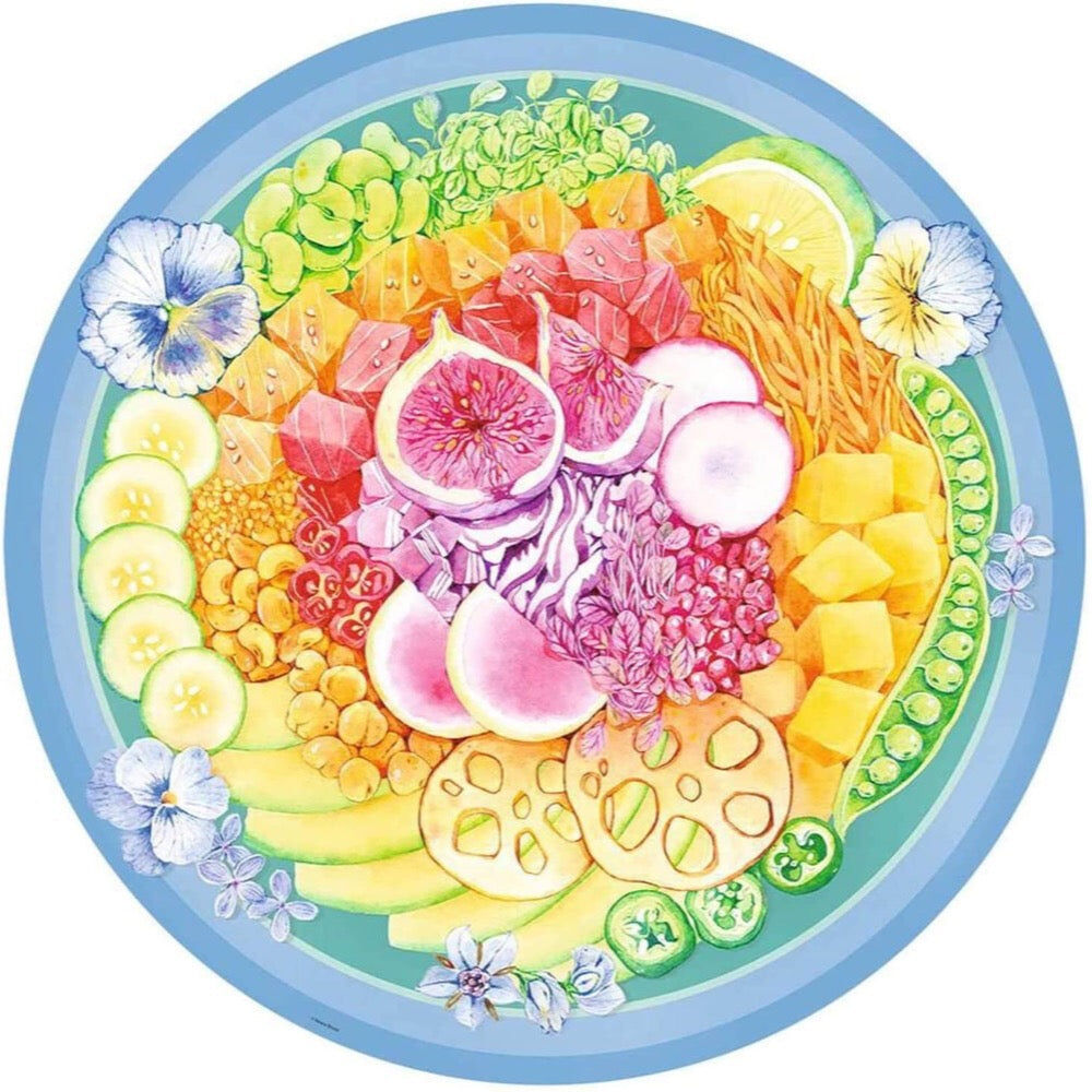 Circle of Colours: Poke Bowl Jigsaw Puzzle 500pc