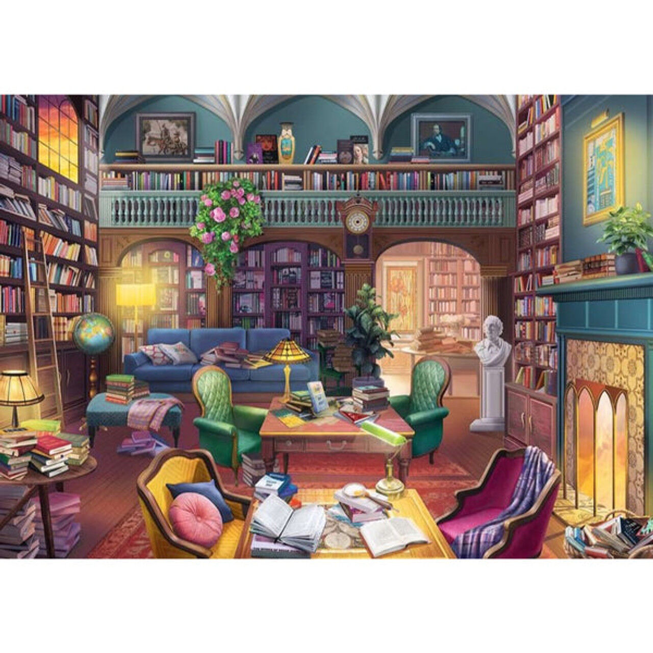 Dream Library Jigsaw Puzzle 500pc Large Format