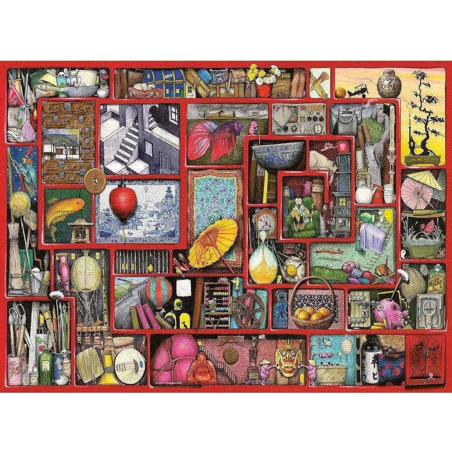 Wonderful World of Colin Thompson Jigsaw Puzzle 4x500pc
