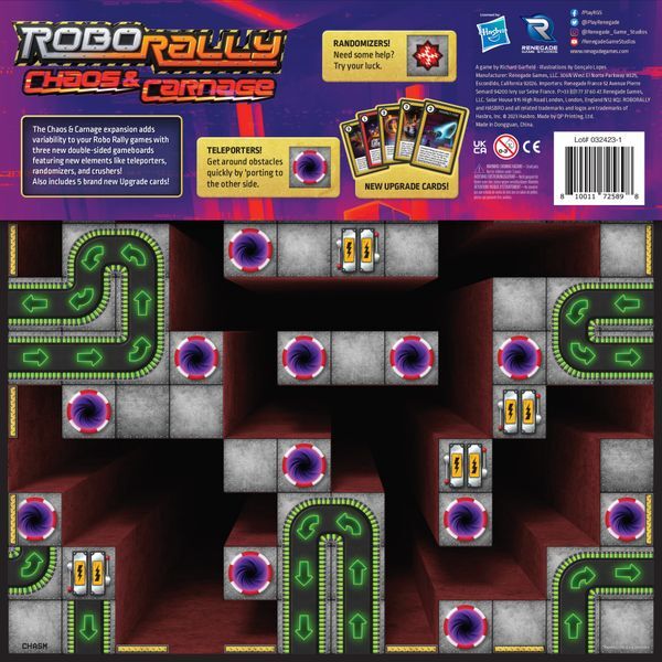 Robo Rally: Chaos and Carnage Expansion