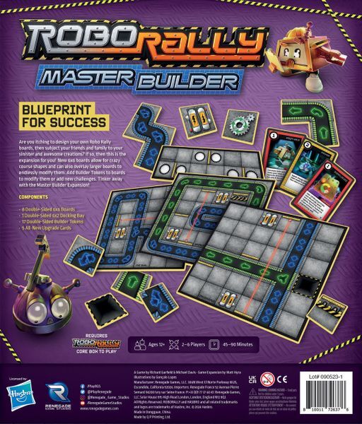Robo Rally: Master Builder Expansion