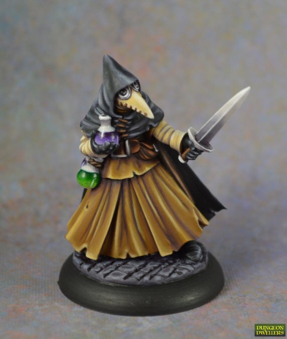 Dungeon Dwellers: 07024 Brother Lazarus, Plague Doctor
