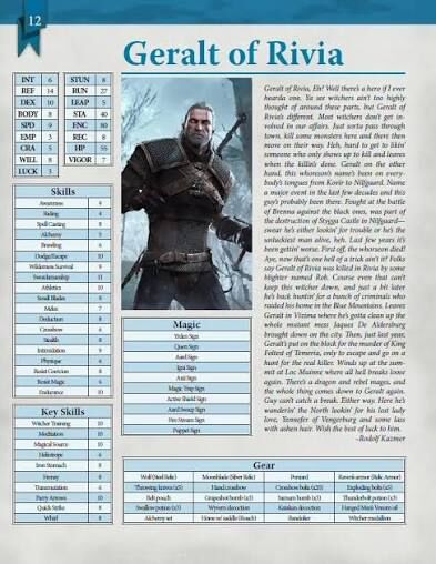 The Witcher RPG Core Rulebook
