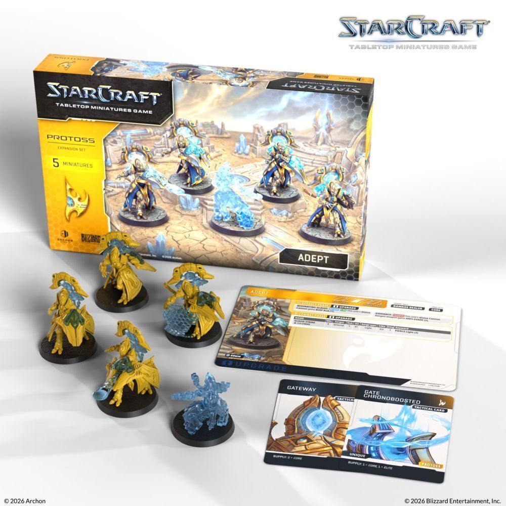 Starcraft Tabletop Miniatures Game: Protoss - Adept - Expansion Set