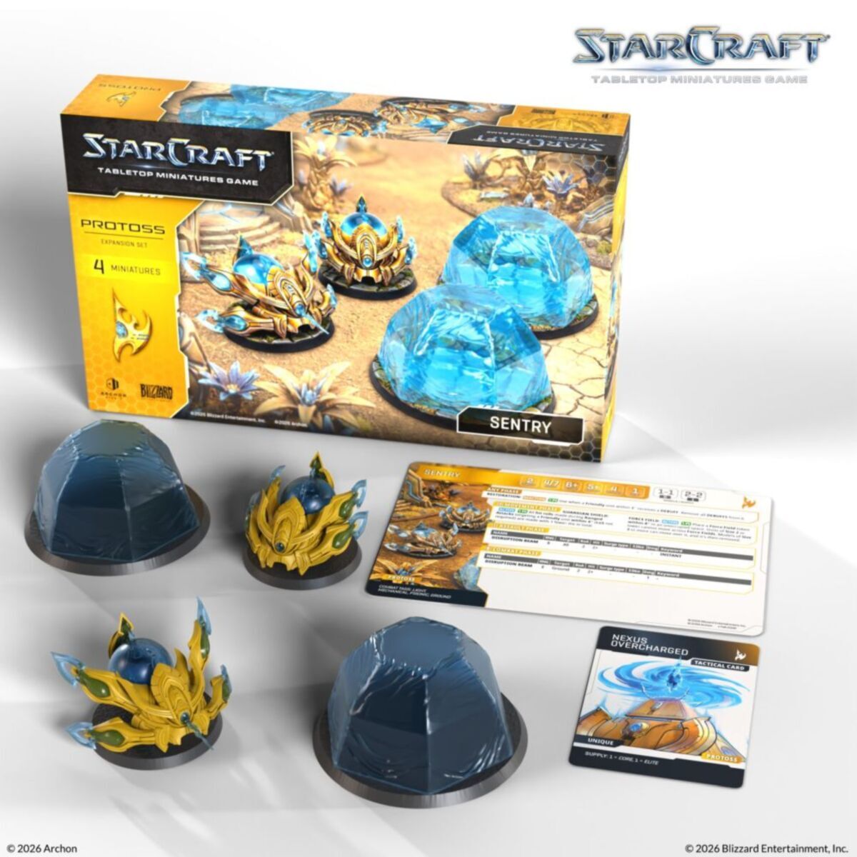 Starcraft Tabletop Miniatures Game: Protoss - Sentry - Expansion Set