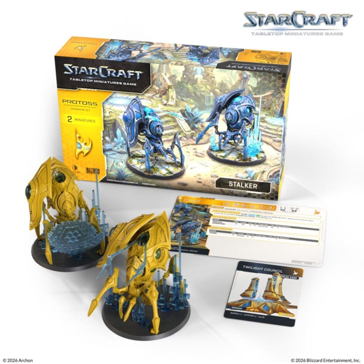 Starcraft Tabletop Miniatures Game: Protoss - Stalker - Expansion Set