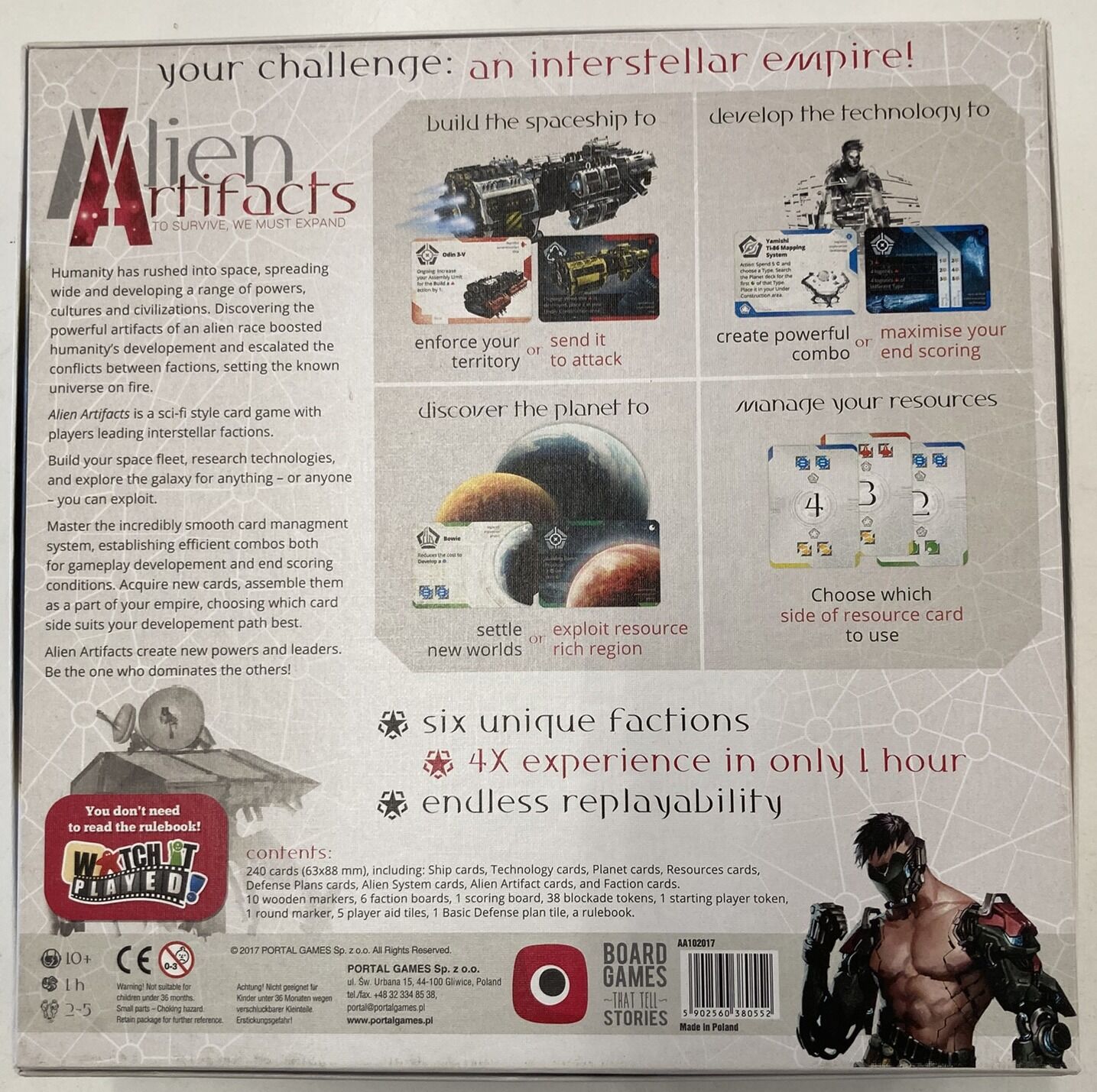 Alien Artifacts: To Survive We Must Expand (Second Hand)