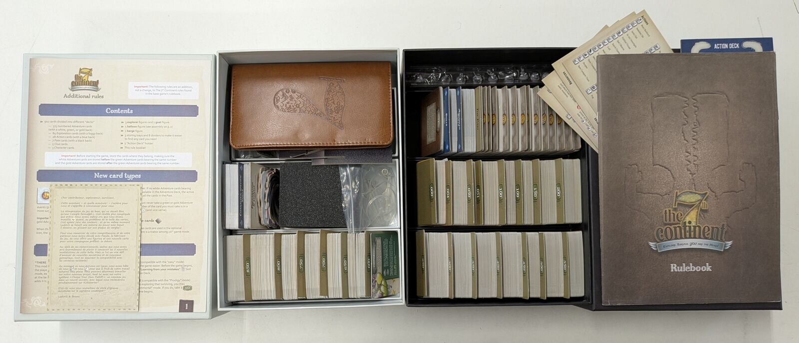 [Second Hand] 7th Continent Game & All Expansions