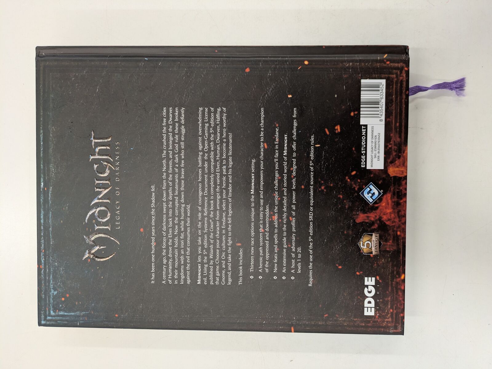 [Second Hand] Midnight: Legacy of Darkness RPG