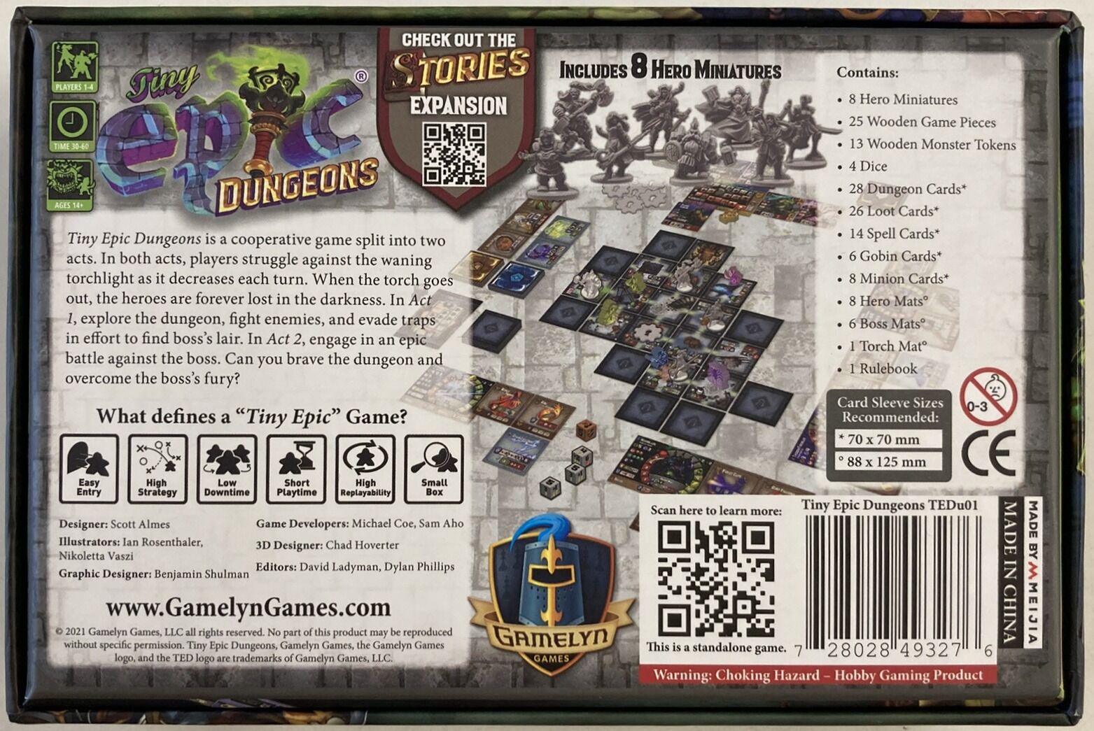 Tiny Epic Dungeons (Second Hand)