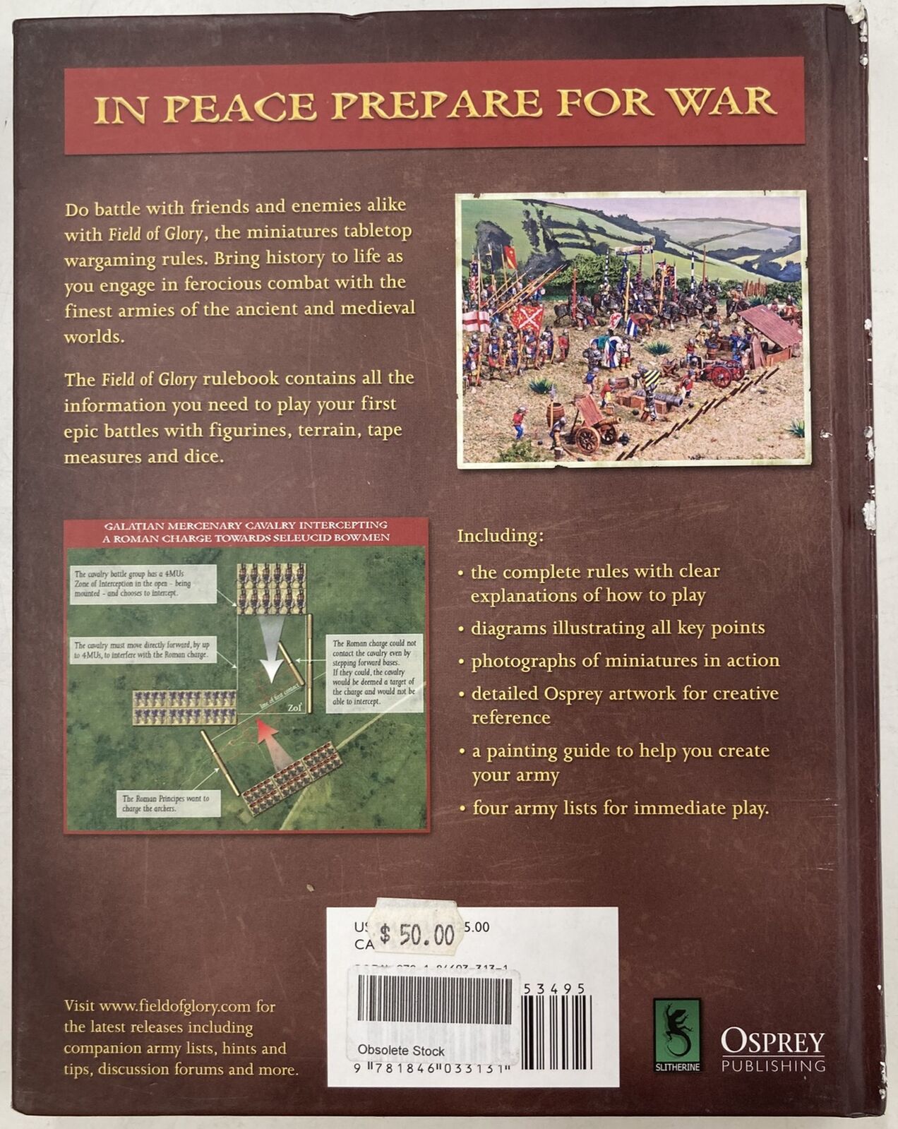 Field of Glory Bundle: Core Book & 5 Expansions (Second Hand)