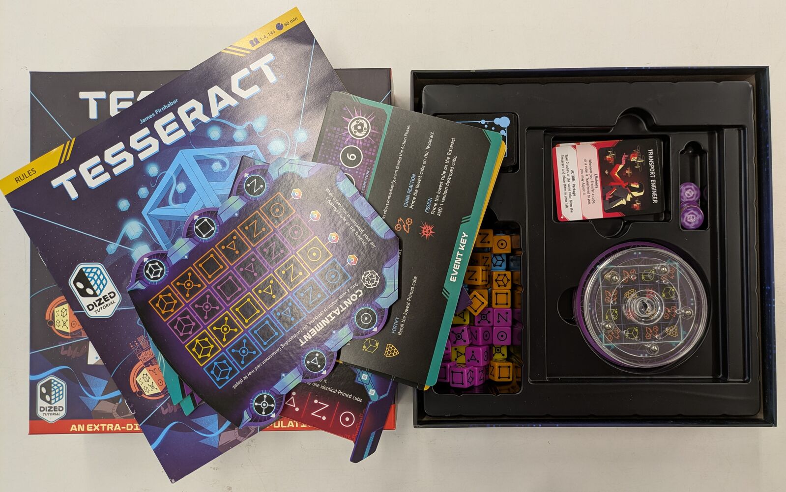 Tesseract: An Extra Dimensional Dice Game (Second Hand)