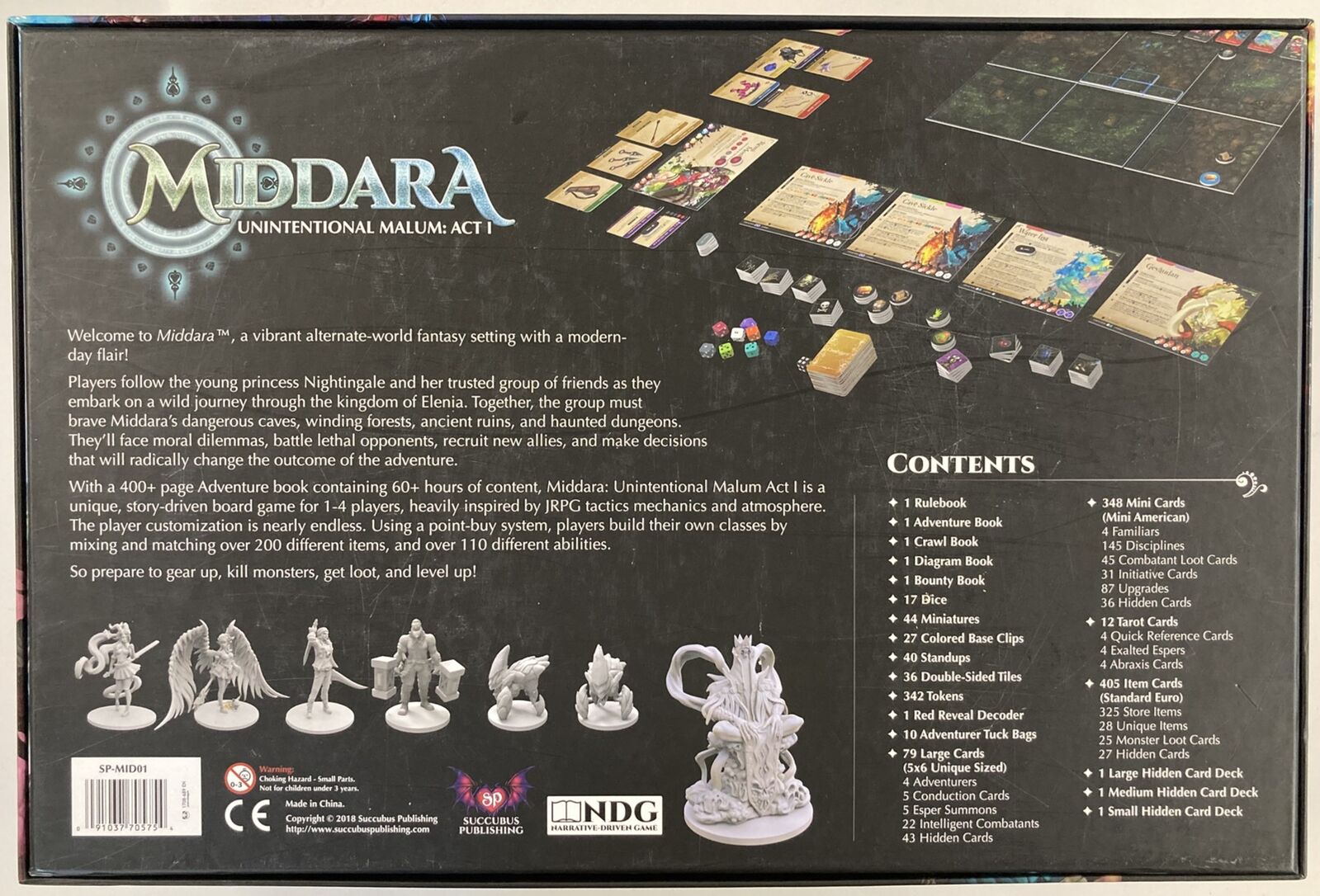 Middara: Unintentional Malum - Act 1 (Second Hand)
