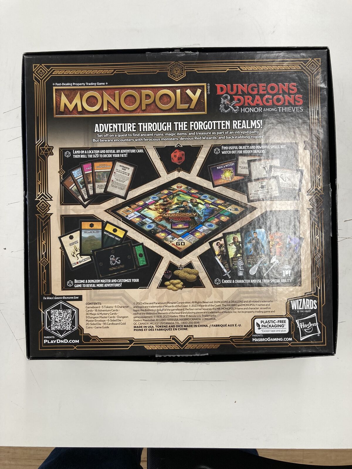 Monopoly: Dungeons & Dragons - Honor Among Thieves (Second Hand)