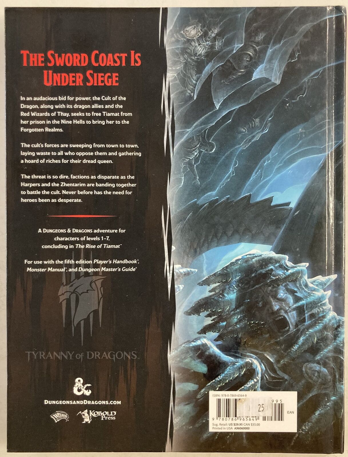 D&D Dungeons & Dragons: Hoard of the Dragon Queen (Second Hand)