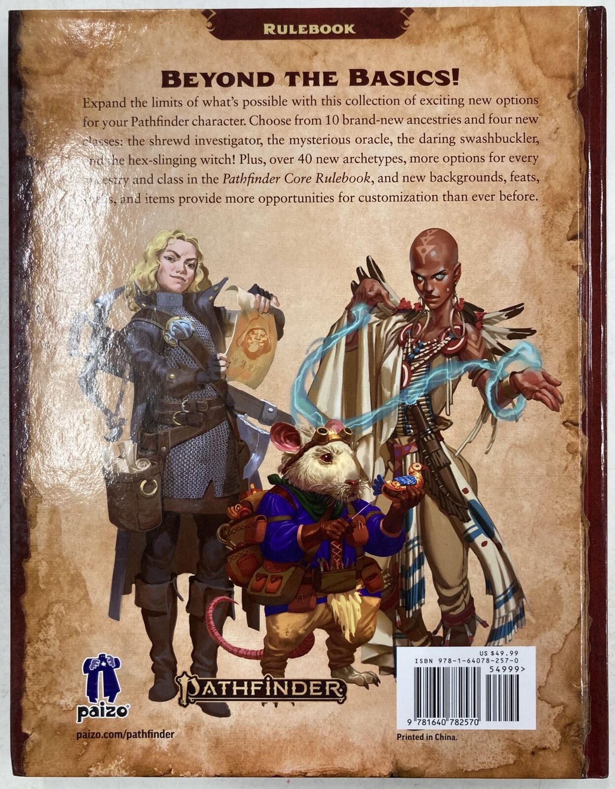 Pathfinder Second Edition: Advanced Player's Guide (Second Hand)