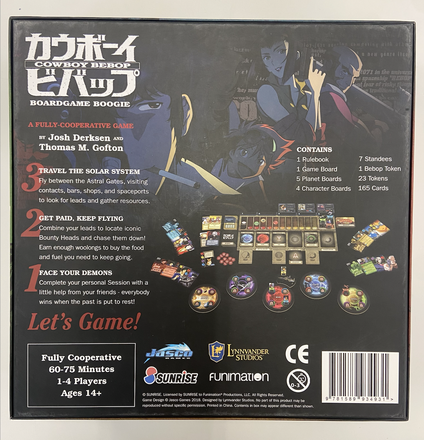 Cowboy Bebop - Boardgame Boogie (Second Hand)