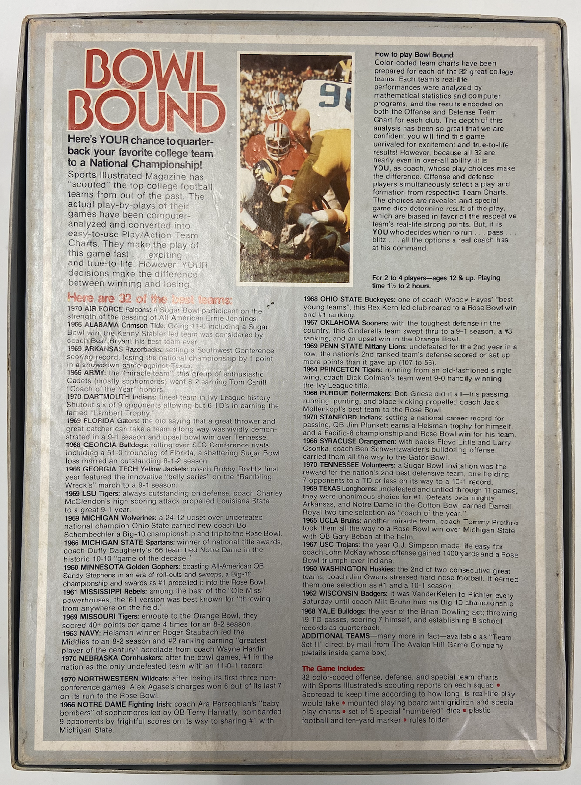Bowl Bound - The Game of College Football (second hand)