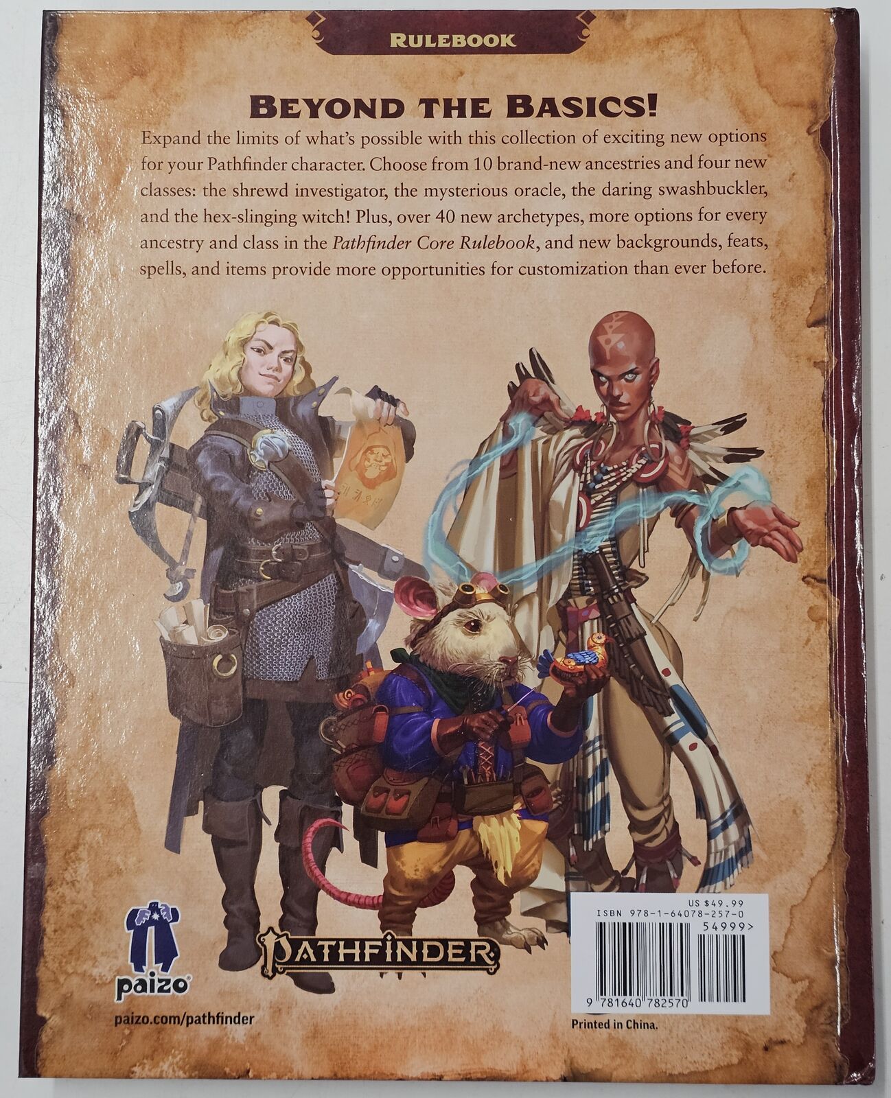 Pathfinder 2nd Edition: Advanced Players Guide (Second Hand)